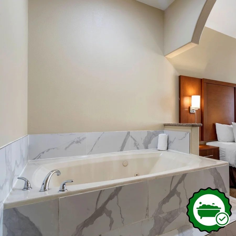 Comfort Suites Near Texas Medical Center - NRG Stadium - Verified Jacuzzi In-Room
