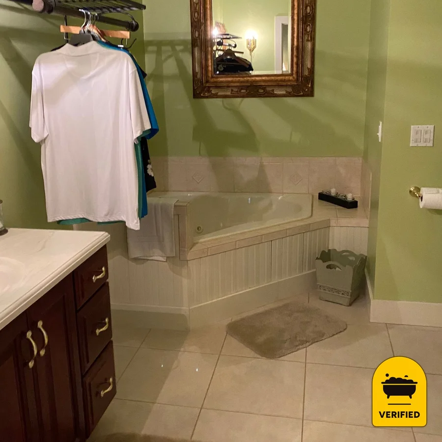 The Park Street Inn: the King Jacuzzi Suite in Bellaire, MI