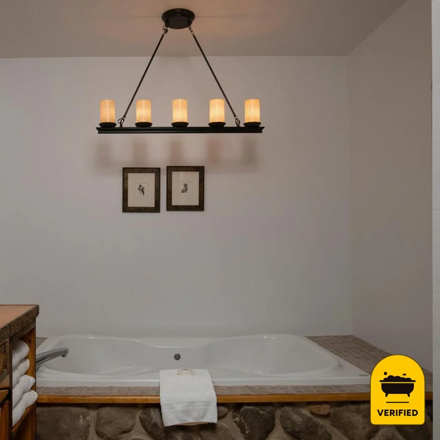 The Lodge At Moosehead Lake: the Allagash Jetted Tub Suite in Greenville, ME