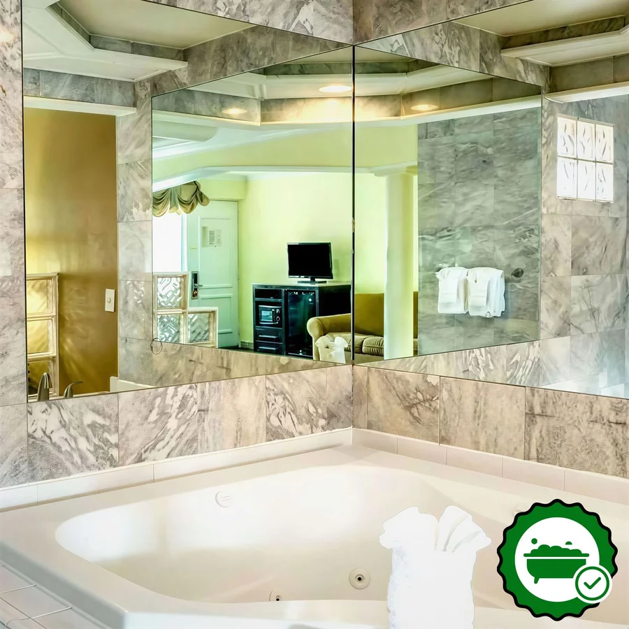 Econo Lodge Beach and Boardwalk - Verified Jacuzzi In-Room
