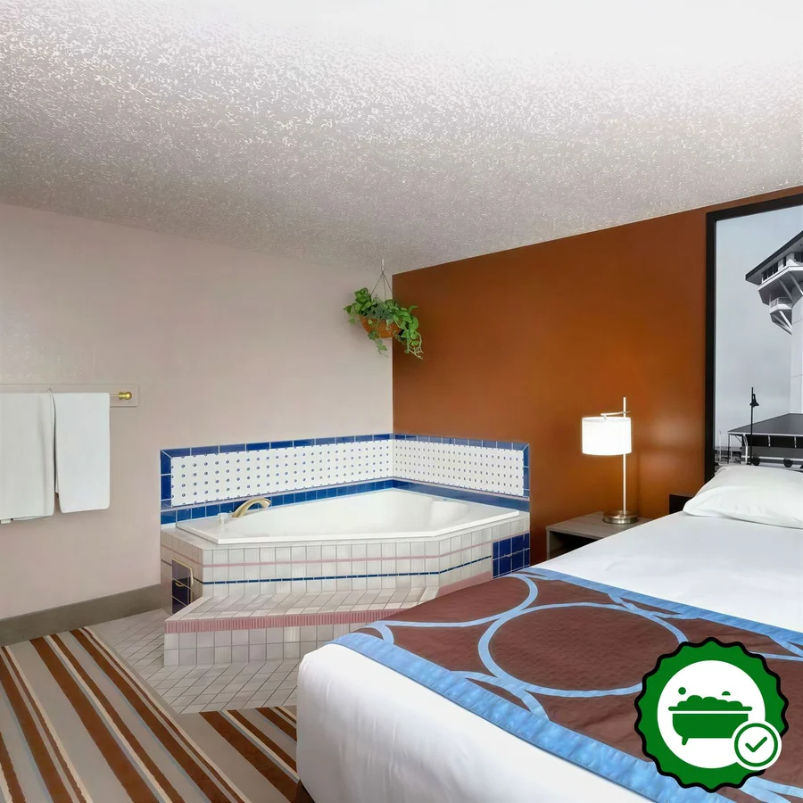 Super 8 By Wyndham North Platte - Verified Jacuzzi In-Room