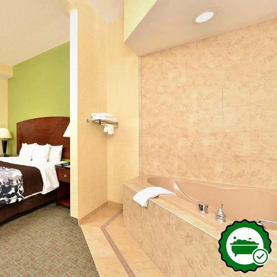 Sleep Inn & Suites Near Joint Base Andrews-Washington Area - Verified Jacuzzi In-Room