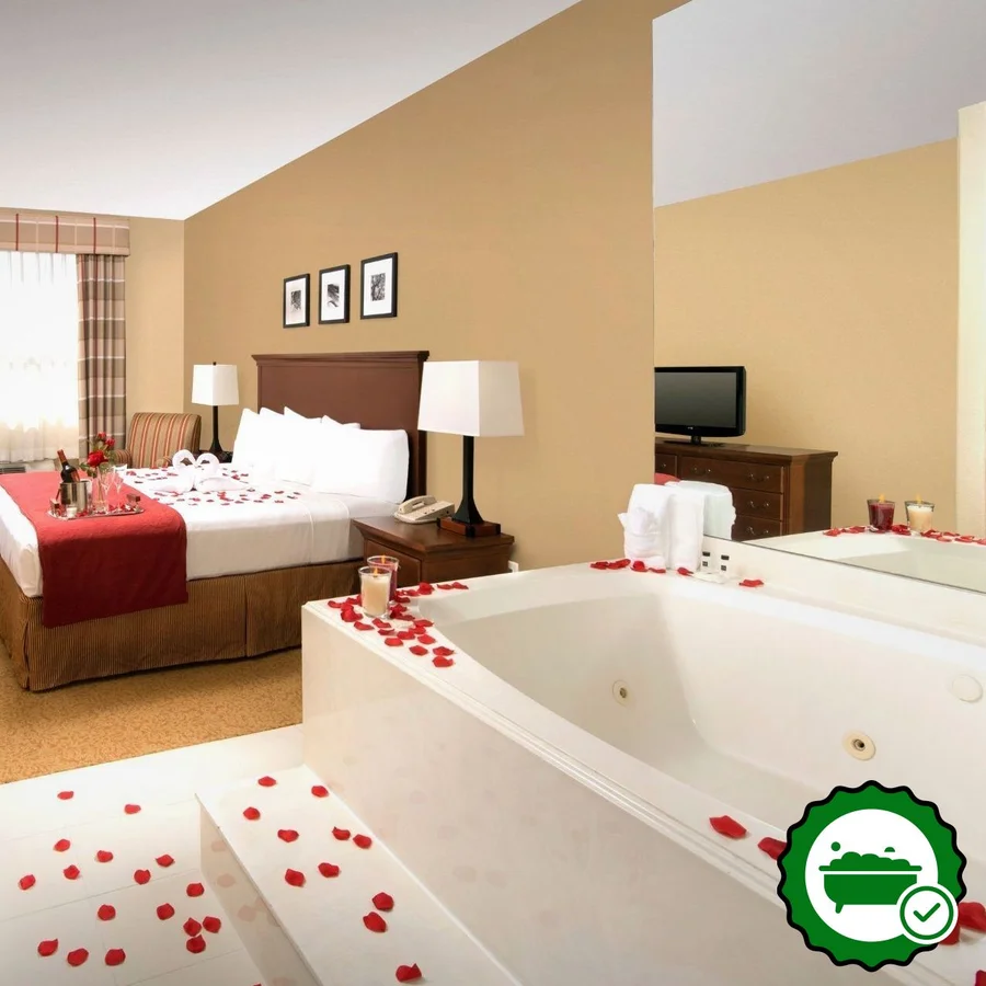 Country Inn & Suites by Radisson, Houston Intercontinental Airport East, TX - Verified Jacuzzi In-Room
