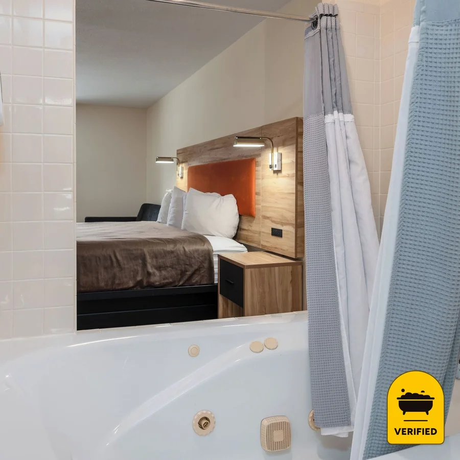 All Seasons Hotel and Resort, the water at Kalkaska