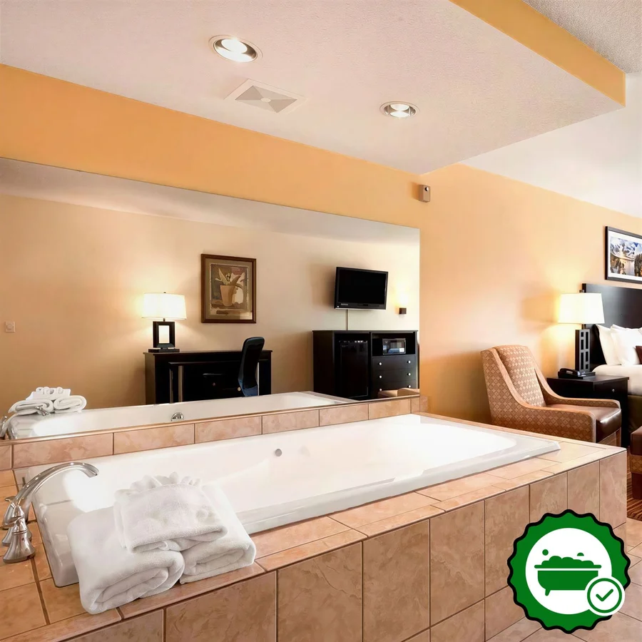 Ramada by Wyndham Wisconsin Dells - Verified Jacuzzi In-Room