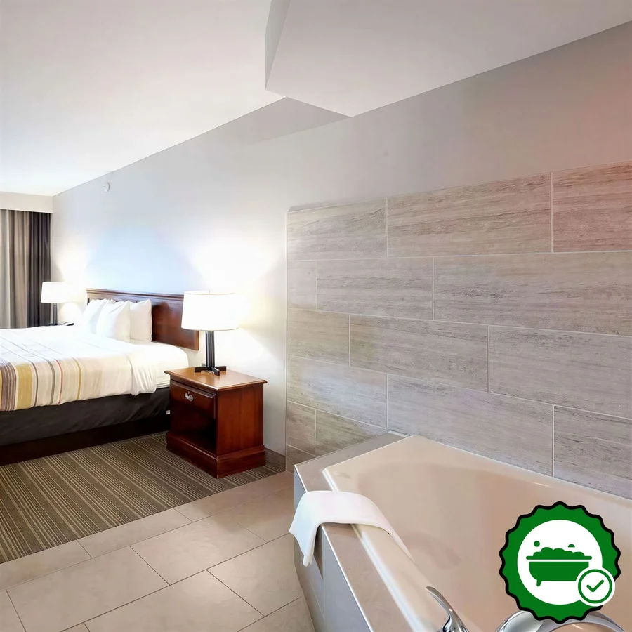 Country Inn & Suites by Radisson, Michigan City, IN - Verified Jacuzzi In-Room