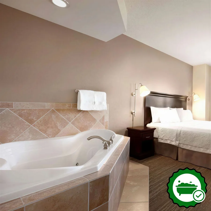 Hampton Inn & Suites Washington-Dulles International Airport - Verified Jacuzzi In-Room