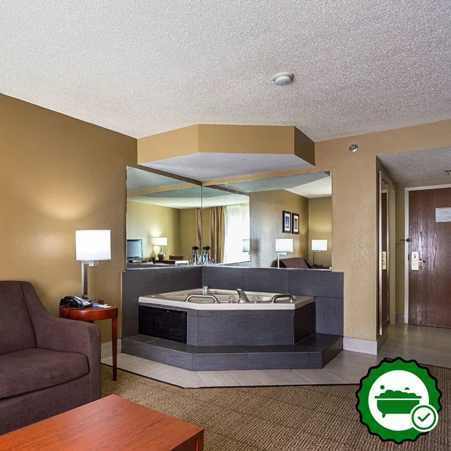 Comfort Inn University Area - Verified Jacuzzi In-Room