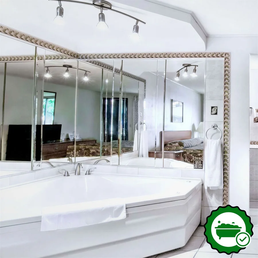 Knights Inn Pittston - Verified Jacuzzi In-Room