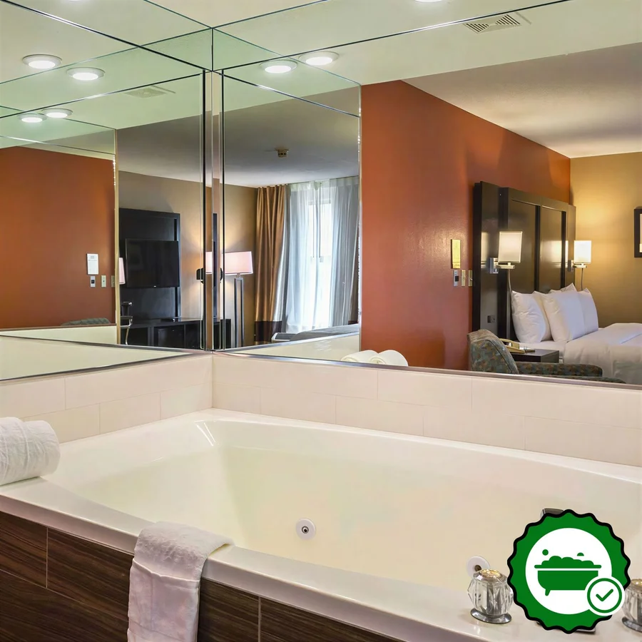 Clarion Inn & Suites - Verified Jacuzzi In-Room