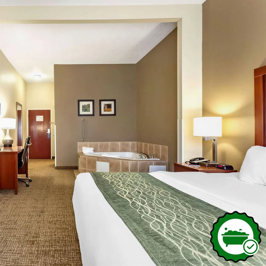 Comfort Inn & Suites - Verified Jacuzzi In-Room