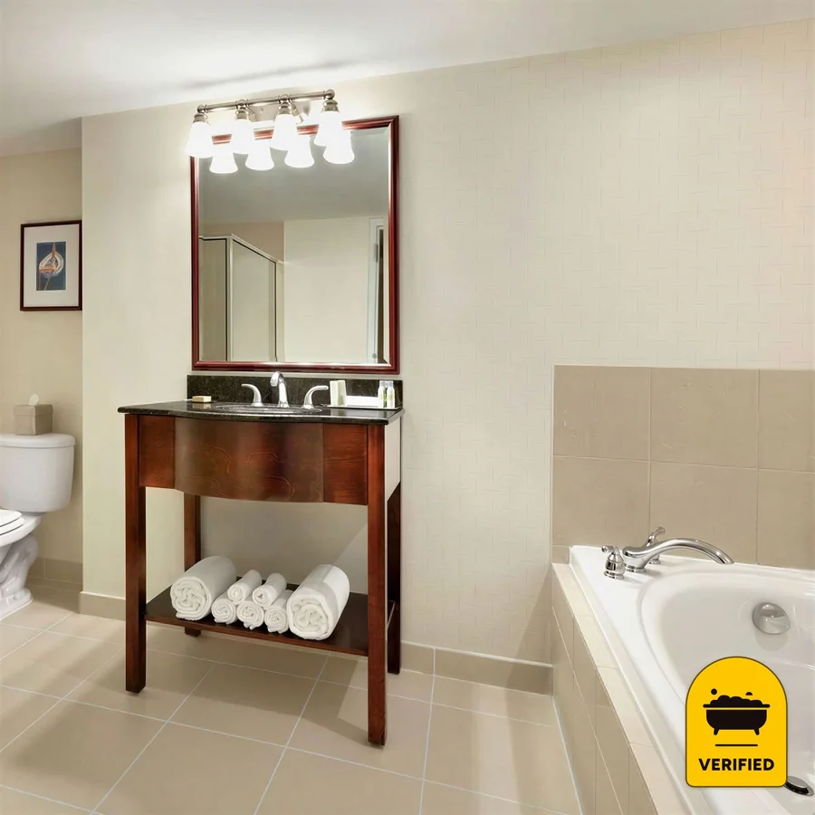 DoubleTree by Hilton Hotel Annapolis: the Standard King Whirlpool Suite in Annapolis, MD