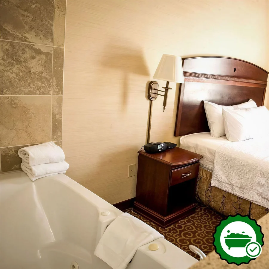 Hampton Inn Plover-Stevens Point - Verified Jacuzzi In-Room