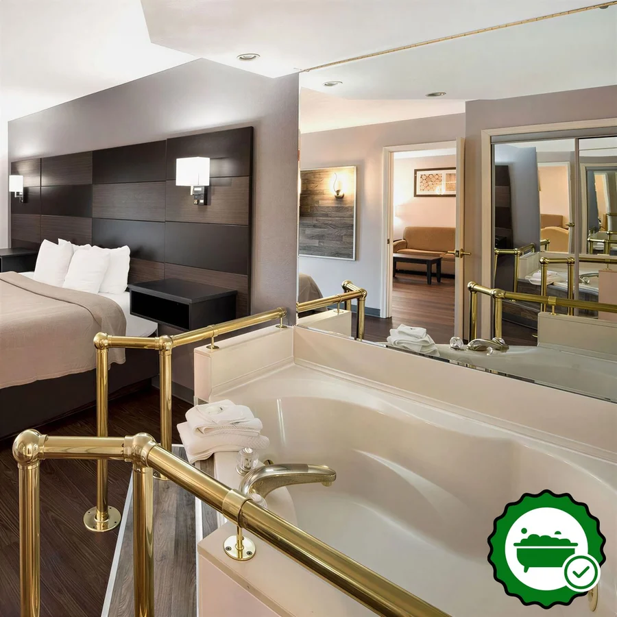 Quality Inn & Suites Cincinnati I-275 - Verified Jacuzzi In-Room