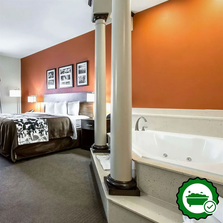 Sleep Inn And Suites Lubbock - Verified Jacuzzi In-Room