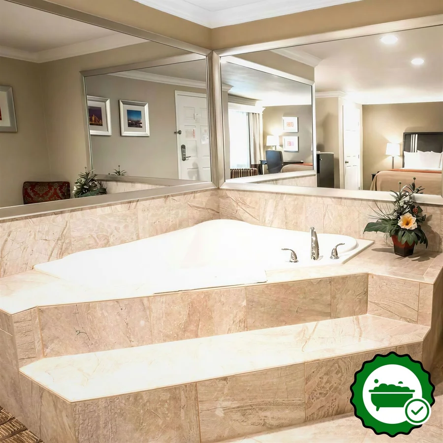Quality Inn Near Downey Studios - Verified Jacuzzi In-Room