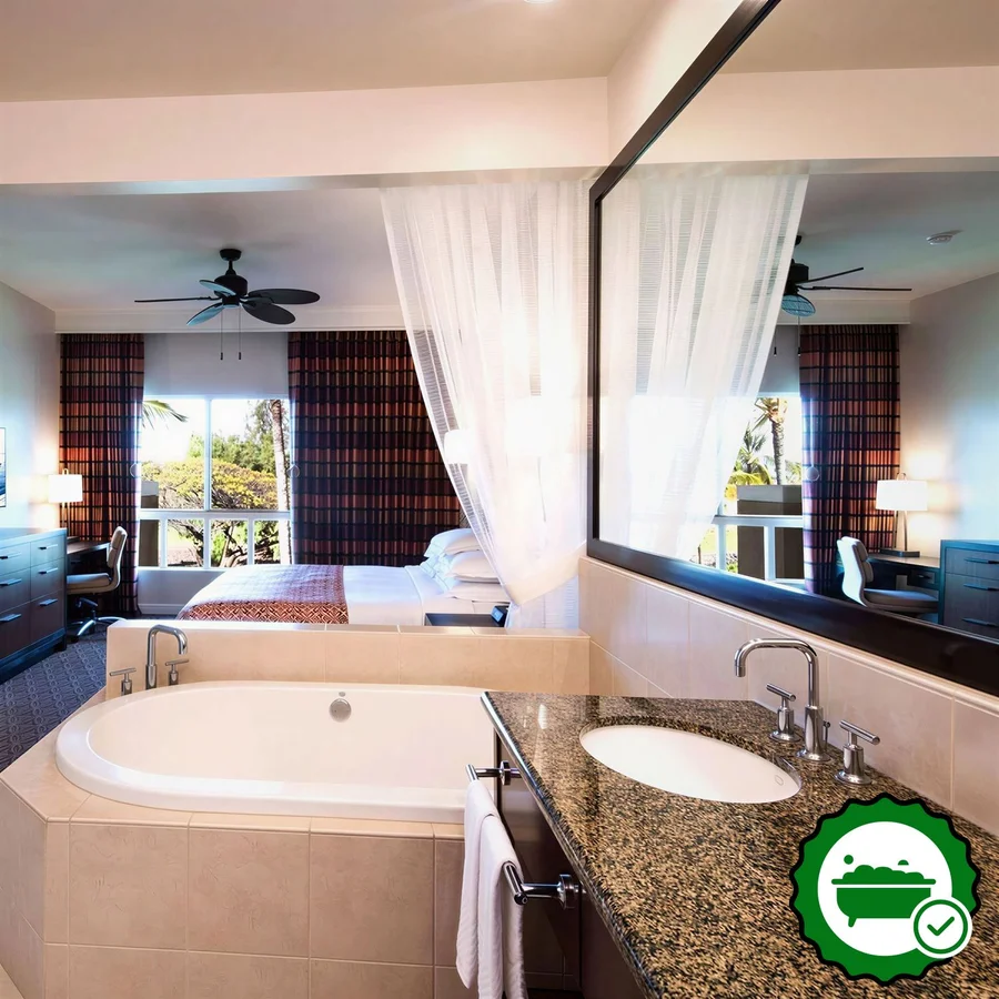 Hilton Grand Vacations Club Kohala Suites Waikoloa - Verified Jacuzzi In-Room