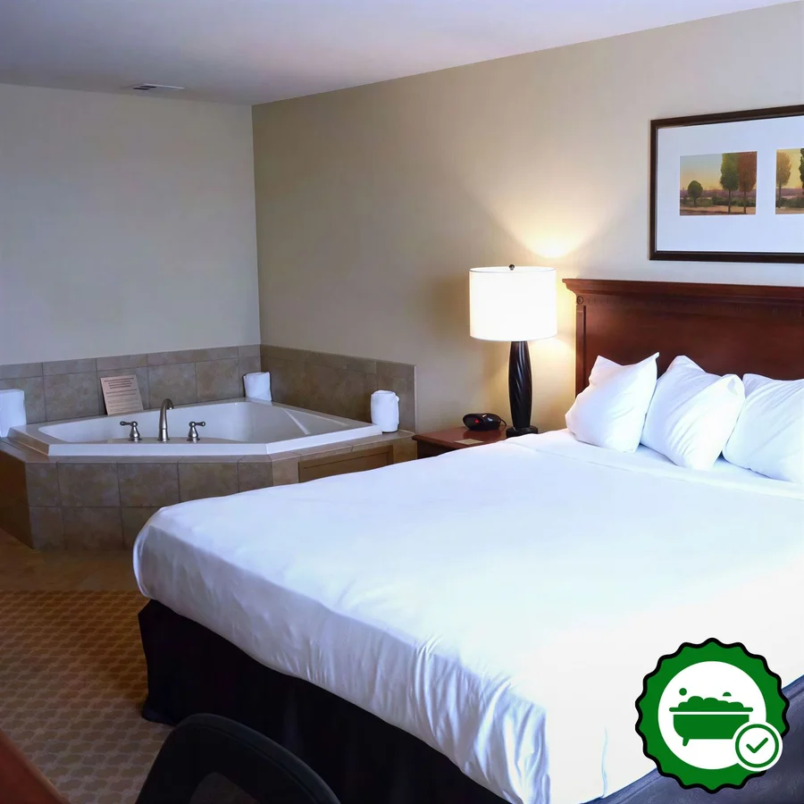 Country Inn & Suites by Radisson, Peoria North, IL - Verified Jacuzzi In-Room