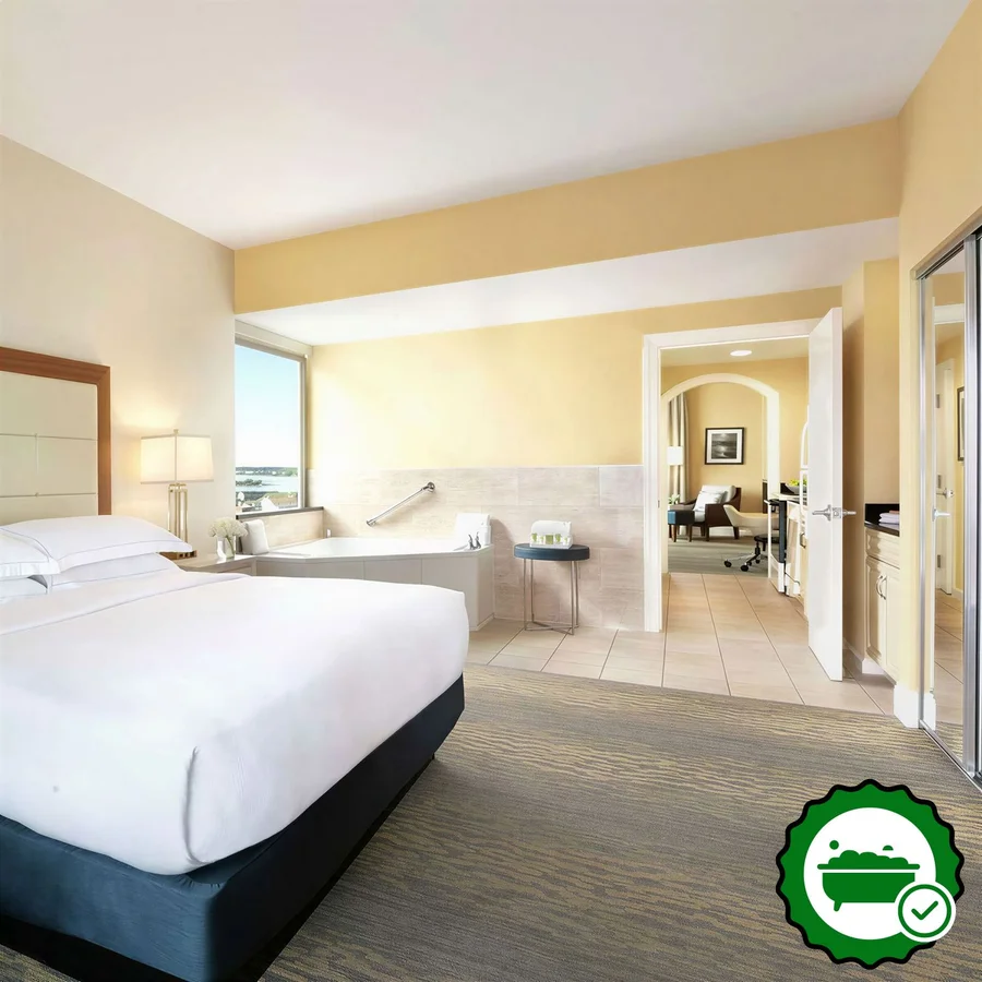 Hilton Ocean City Oceanfront Suites - Verified Jacuzzi In-Room
