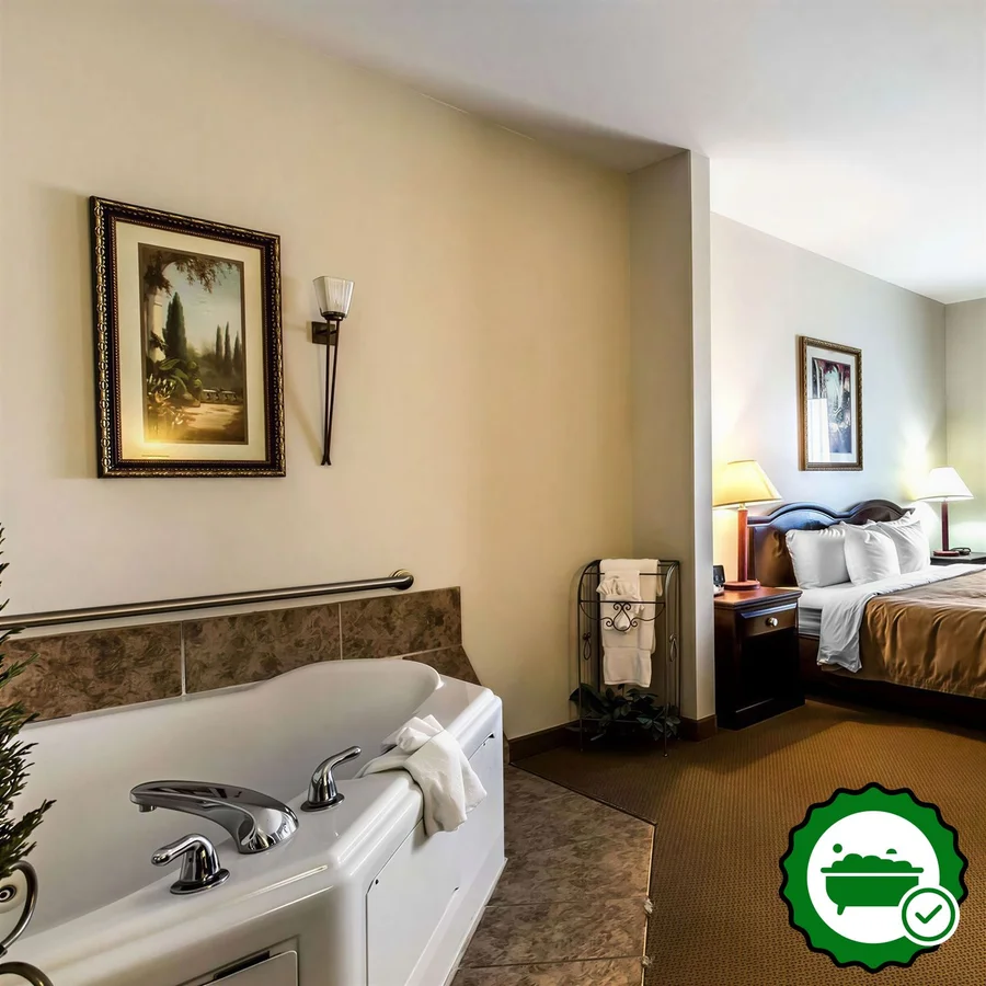 Quality Inn And Suites - Verified Jacuzzi In-Room
