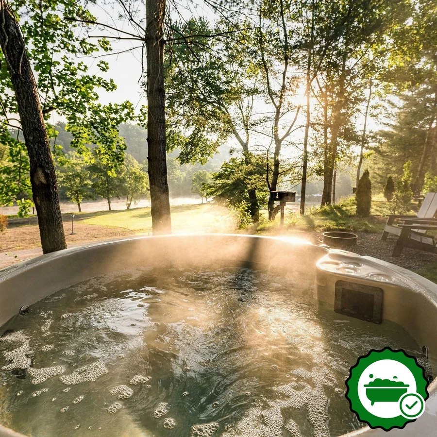 Asheville River Cabins - Verified Jacuzzi In-Room