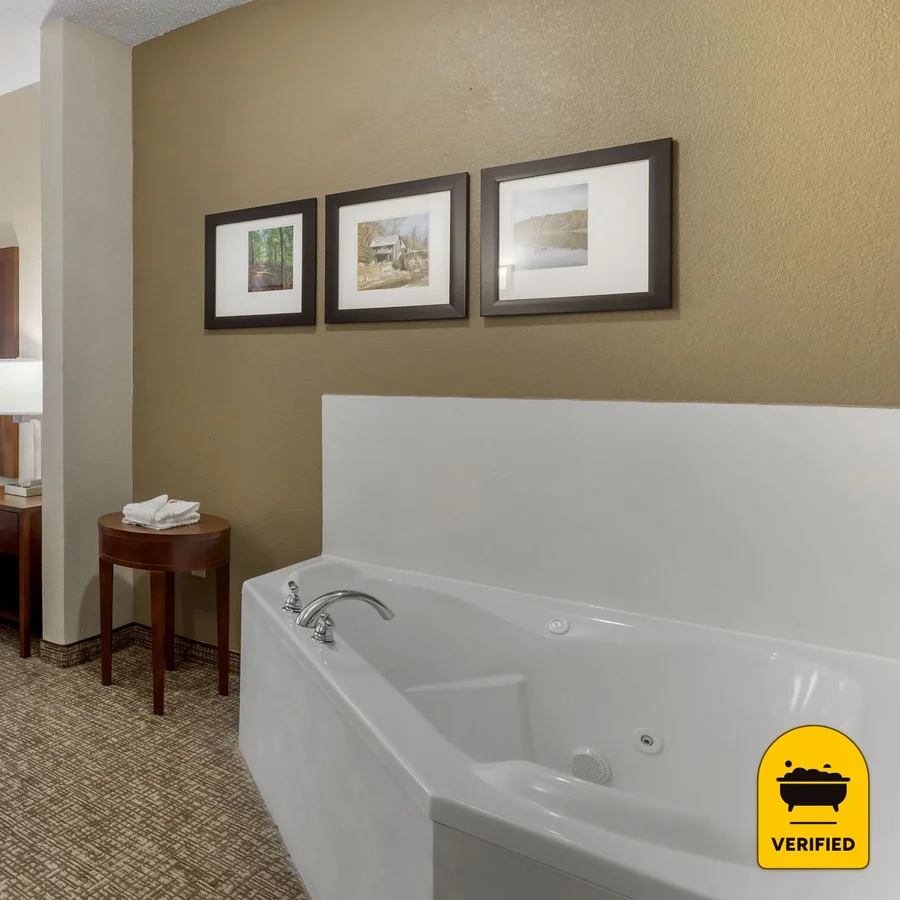 Comfort Inn & Suites Canton: the King Whirlpool Room in Canton, GA