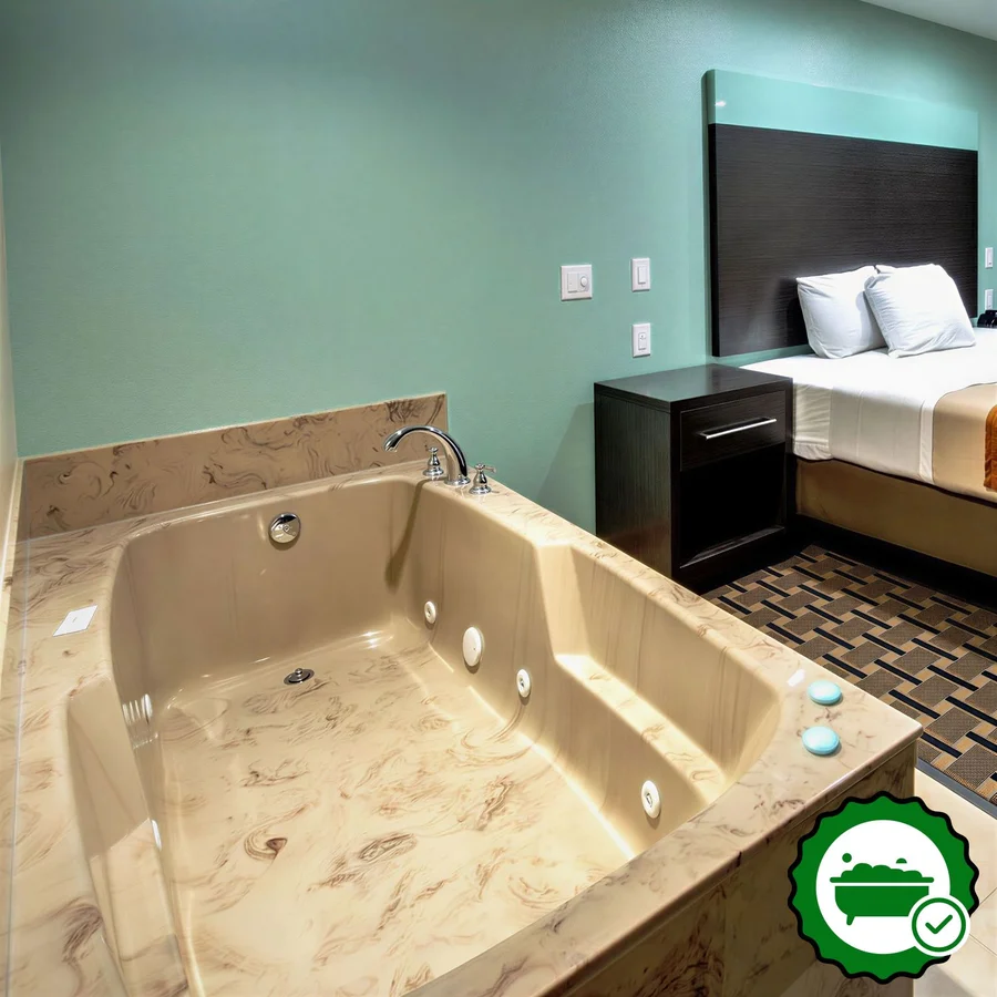 Scottish Inns White Settlement - Verified Jacuzzi In-Room