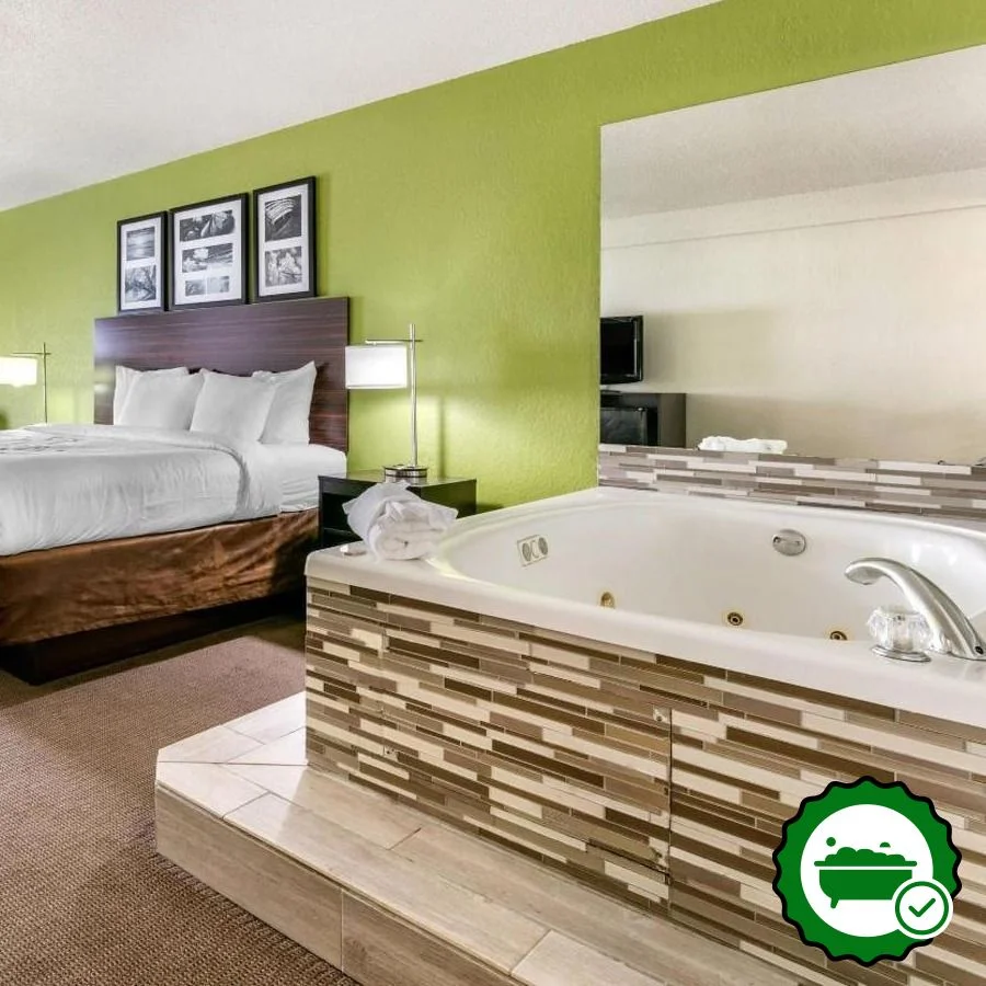 Sleep Inn & Suites Near Sports World Blvd - Verified Jacuzzi In-Room