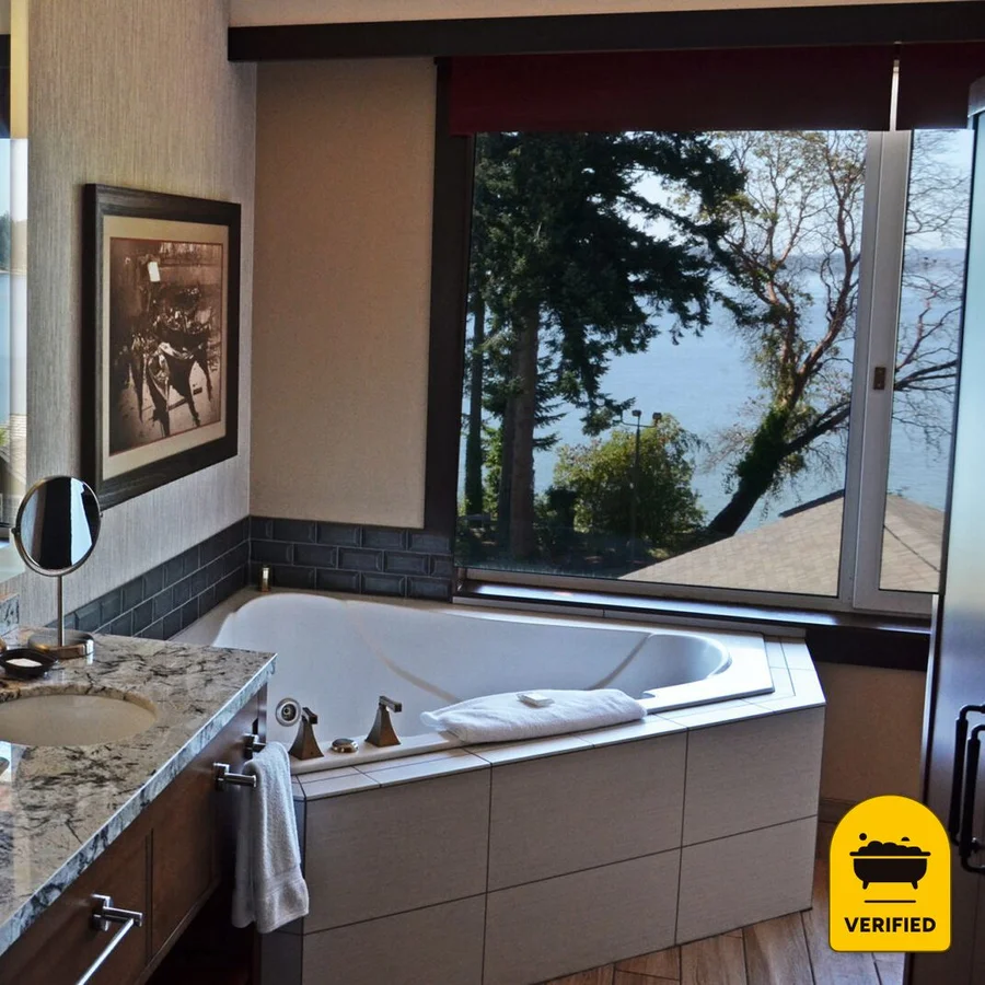 Clearwater Casino Resort, the water at Suquamish