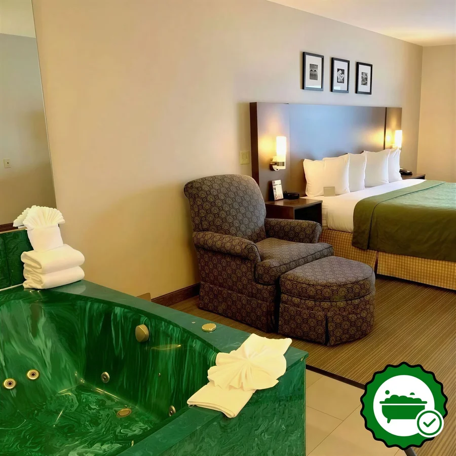 Country Inn & Suites by Radisson, Kenosha, WI - Verified Jacuzzi In-Room