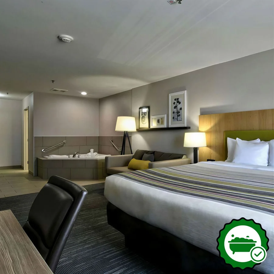 Country Inn & Suites by Radisson, Oklahoma City Airport, OK - Verified Jacuzzi In-Room