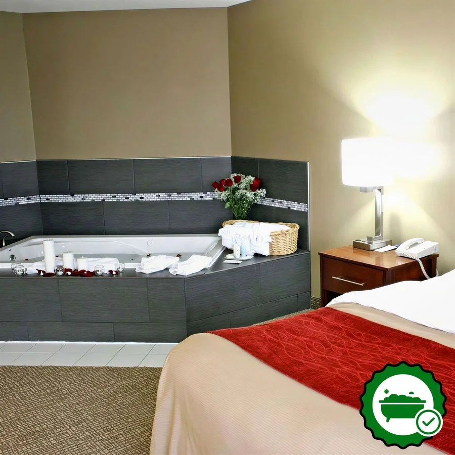 Comfort Inn Central University South - Verified Jacuzzi In-Room