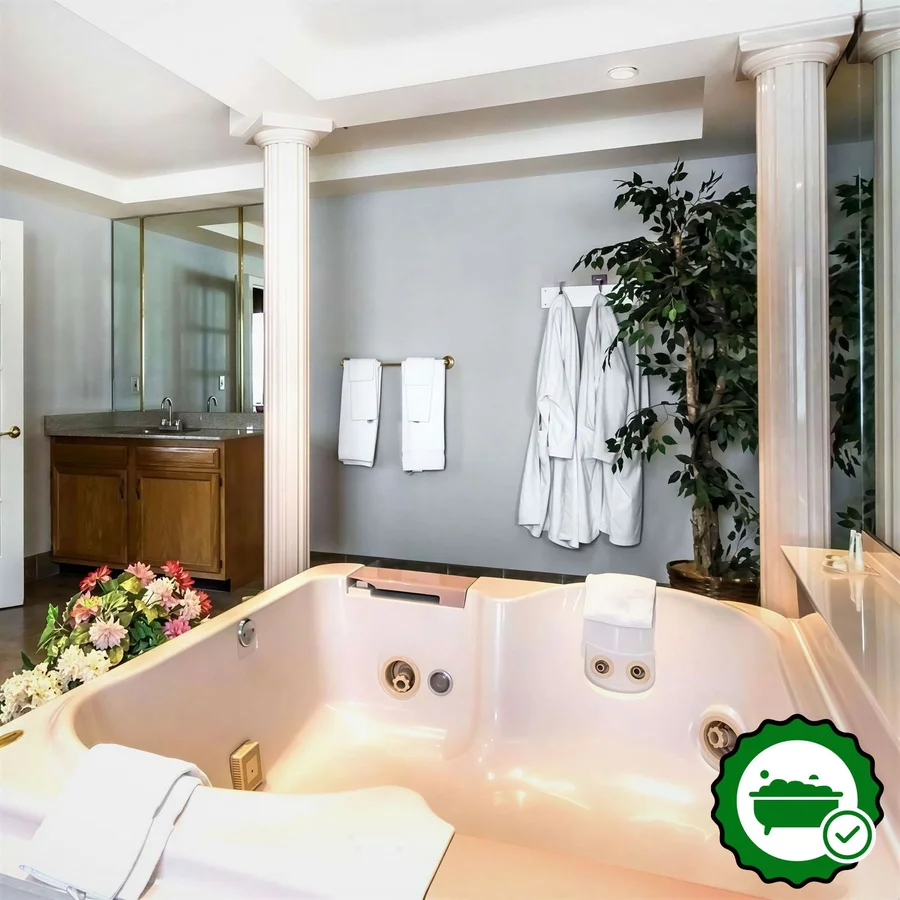 Quality Inn & Suites University/Airport - Verified Jacuzzi In-Room