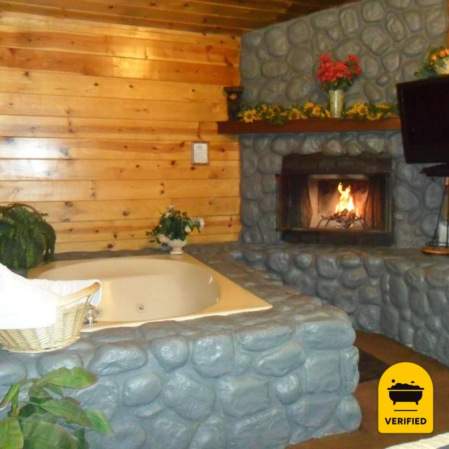 Big Bear Manor Spa Cabins, the water at 40393 Big Bear Blvd. PO Box 3503