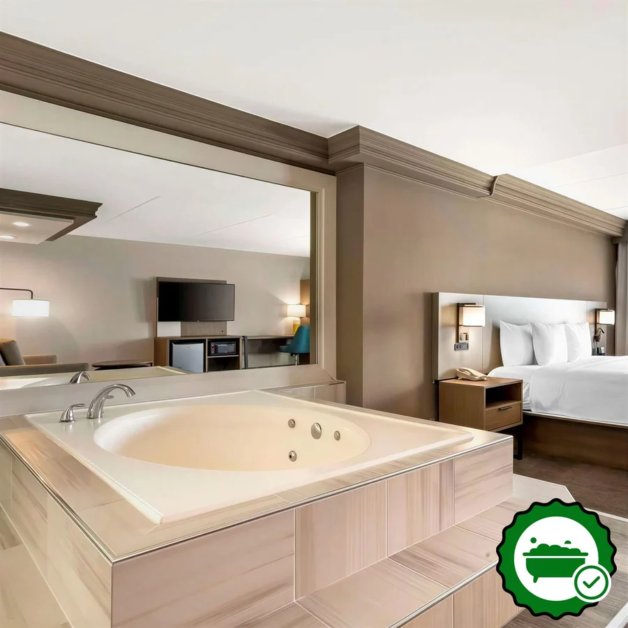 Comfort Inn Edgewater On Hudson River - Verified Jacuzzi In-Room