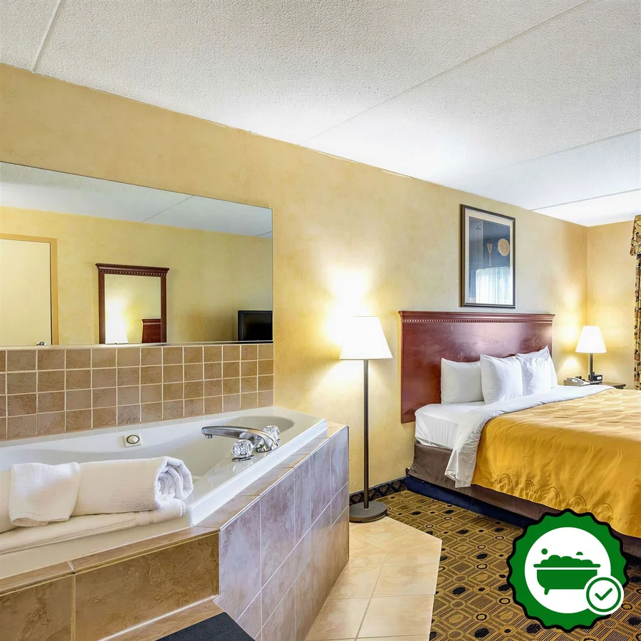 Quality Inn & Suites Coldwater near I-69 - Verified Jacuzzi In-Room