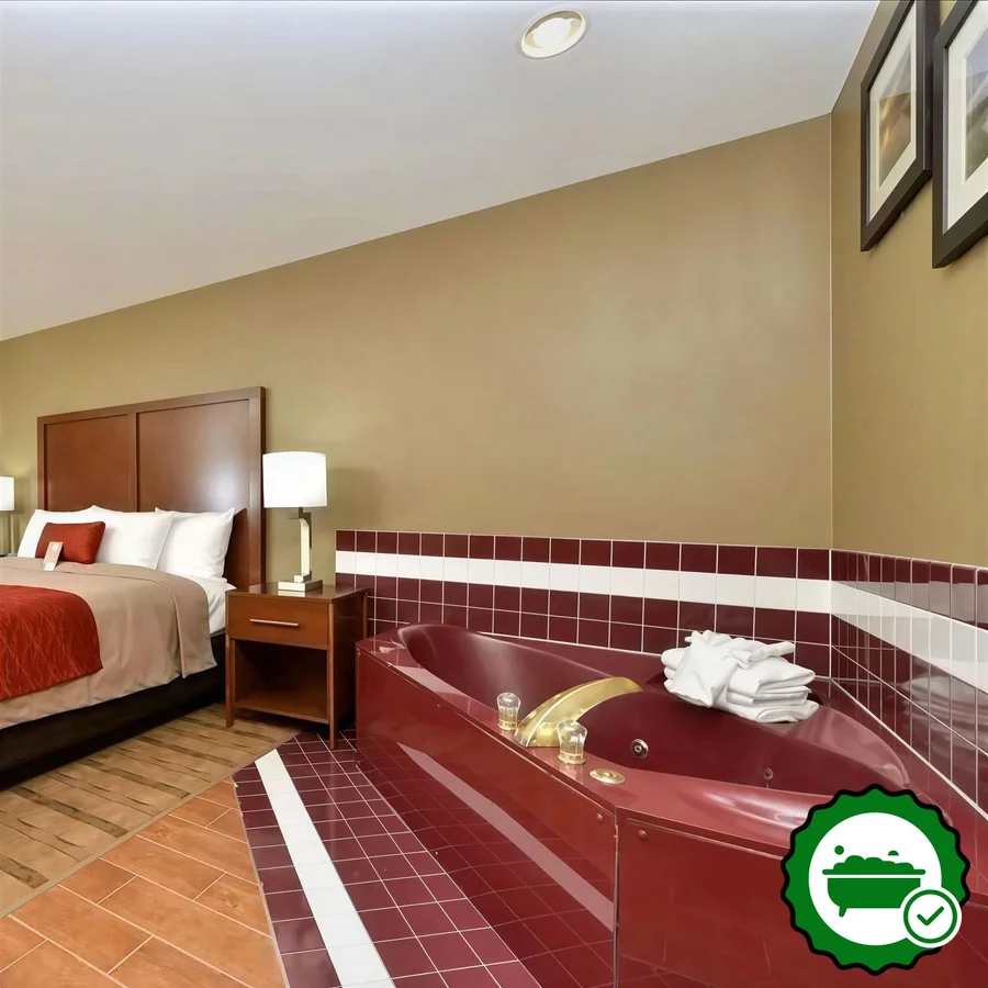Comfort Inn & Suites Cedar Rapids North - Collins Road - Verified Jacuzzi In-Room